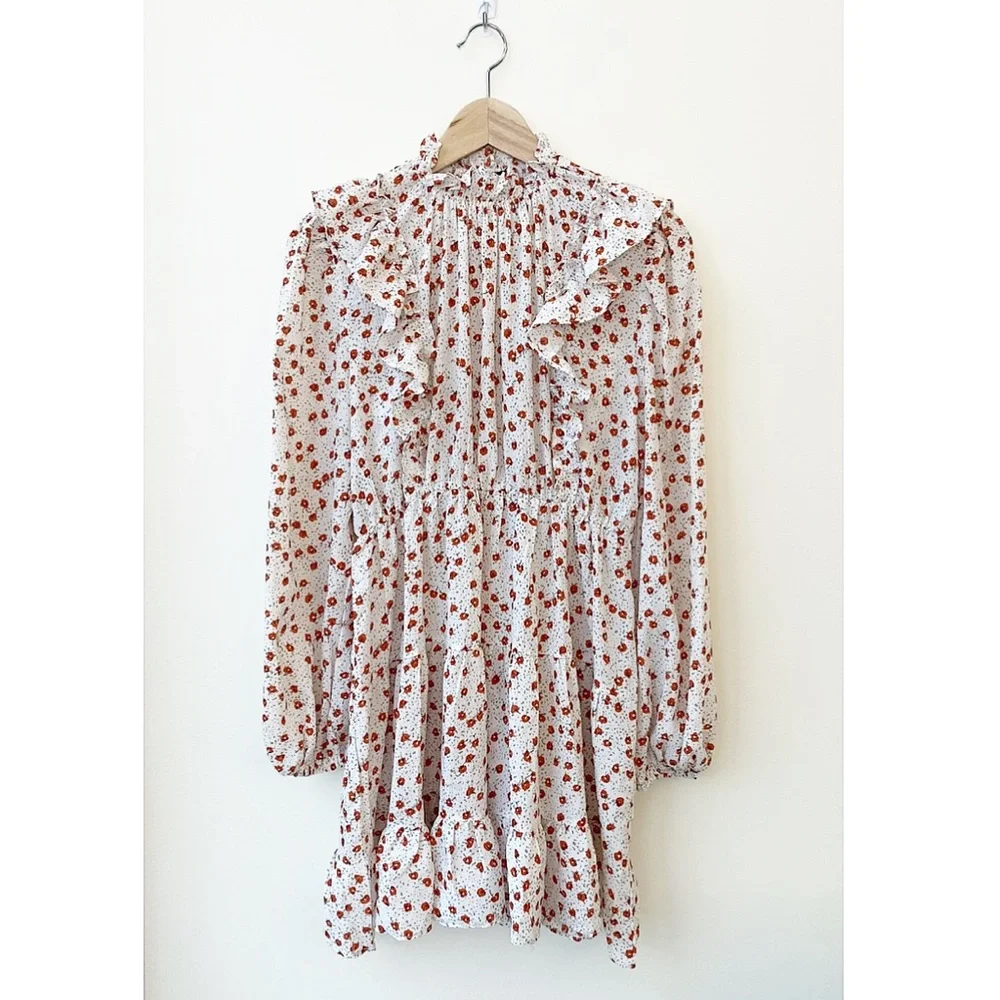 Nasty Gal Steal the Grow White Floral Mini Dress - Picture 2 of 10